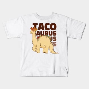 Taco Saurus Kids T-Shirt